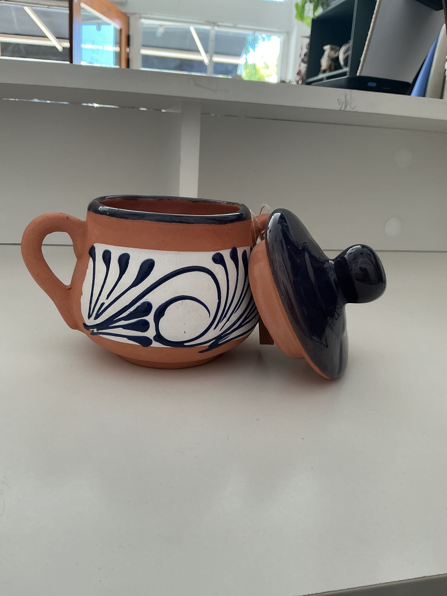 Small terracotta pot
