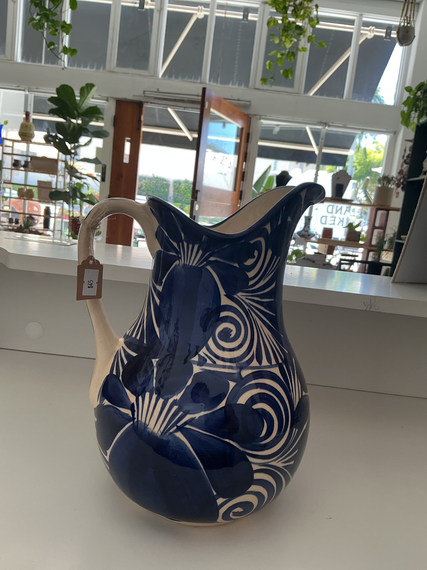 Ceramic pitcher
